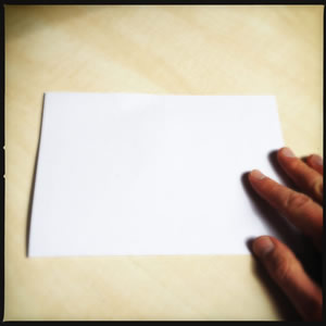 Unfold the paper Unfold the paper