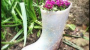Welly planter