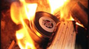 Burning char cloth