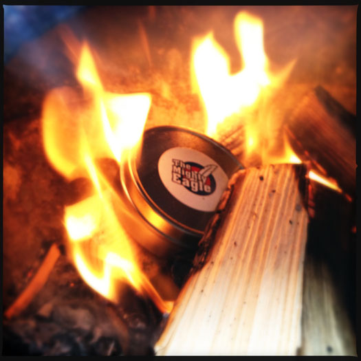 Burning char cloth Burning char cloth