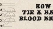 How to tie a half blood-knot
